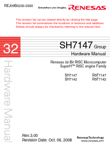 SH7147 Datasheet PDF Renesas Electronics