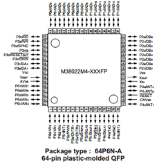 M38020E6DXXXSP Datasheet PDF Renesas Electronics