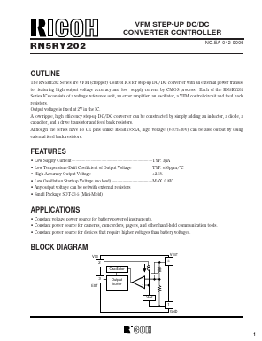 RN5RY202A-TL Datasheet PDF RICOH Co.,Ltd.
