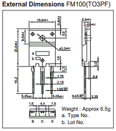 2SC5003 Datasheet PDF Sanken Electric co.,ltd.