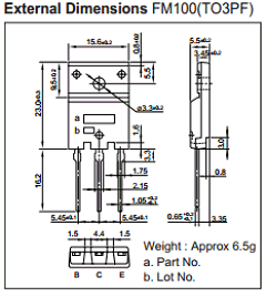 C5099P Datasheet PDF Sanken Electric co.,ltd.