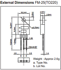 2SD2589 Datasheet PDF Sanken Electric co.,ltd.