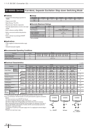 SI-8000S Datasheet PDF Sanken Electric co.,ltd.