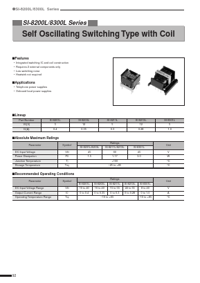 SI-8203L Datasheet PDF Sanken Electric co.,ltd.