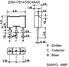 A1784E Datasheet PDF SANYO -> Panasonic