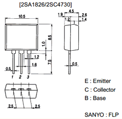C4730 Datasheet PDF SANYO -> Panasonic