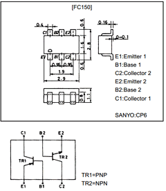 FC150 Datasheet PDF SANYO -> Panasonic