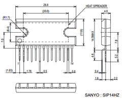 LA4725 Datasheet PDF SANYO -> Panasonic