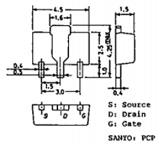2SJ288 Datasheet PDF SANYO -> Panasonic