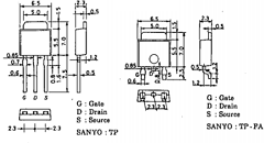 2SK1468 Datasheet PDF SANYO -> Panasonic