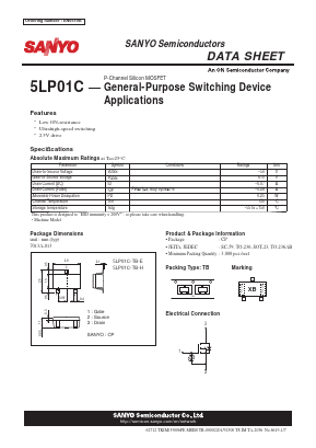 5LP01C Datasheet PDF SANYO -> Panasonic