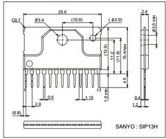 LA42101 Datasheet PDF SANYO -> Panasonic