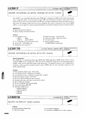 LC3517 Datasheet PDF SANYO -> Panasonic