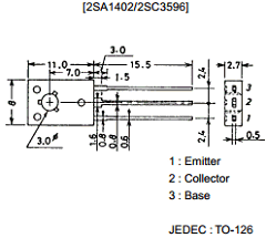 2SC3596F Datasheet PDF SANYO -> Panasonic