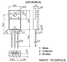 2SC4636LS Datasheet PDF SANYO -> Panasonic