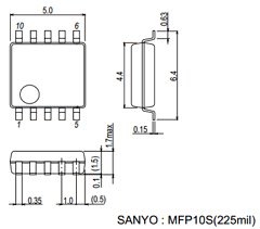 LB1830 Datasheet PDF SANYO -> Panasonic