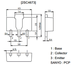 2SC4673C Datasheet PDF SANYO -> Panasonic
