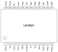 LB1882V Datasheet PDF SANYO -> Panasonic