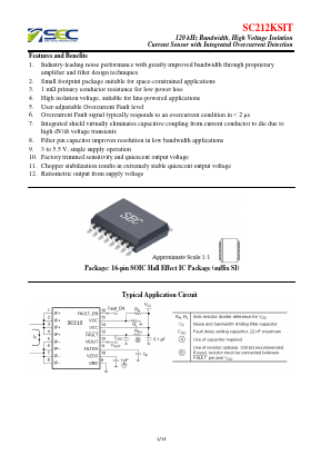 SC212KSIT Datasheet PDF SEC Electronics Inc.