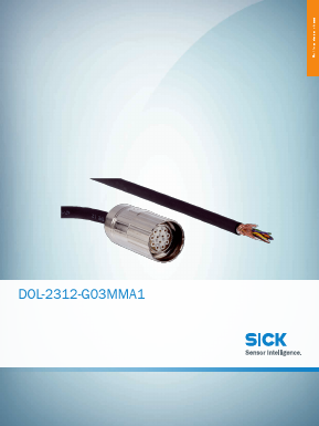 DOL-2312-G03MMA1 Datasheet PDF SICK AG
