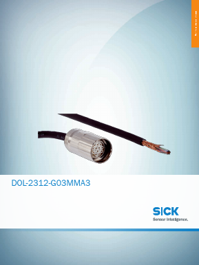 DOL-2312-G03MMA3 Datasheet PDF SICK AG