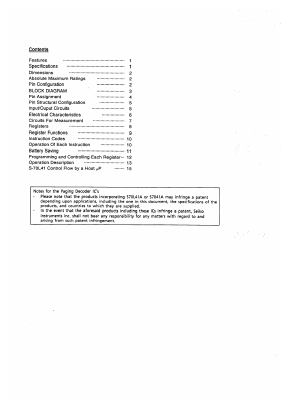 S-70L41B Datasheet PDF Seiko Instruments Inc
