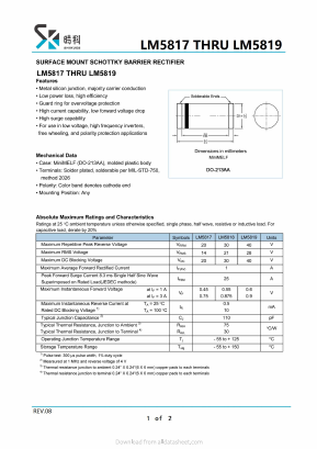 LM5818 Datasheet PDF SHIKE Electronics