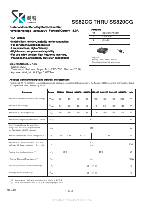 SS88CG Datasheet PDF SHIKE Electronics
