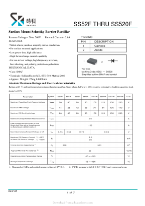 SS58F Datasheet PDF SHIKE Electronics