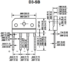 D3SB60 Datasheet PDF Shanghai Sunrise Electronics