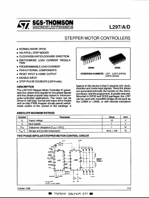 L287D Datasheet PDF STMicroelectronics