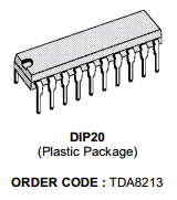 TDA8213 Datasheet PDF STMicroelectronics