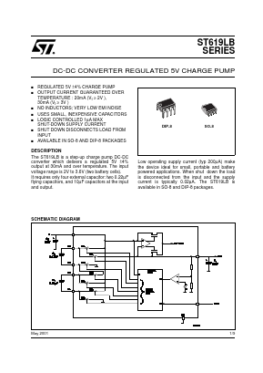 ST619LBD Datasheet PDF STMicroelectronics