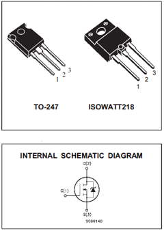 STW8NA80 Datasheet PDF STMicroelectronics