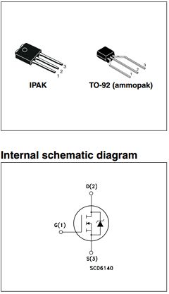 D2NC45 Datasheet PDF STMicroelectronics