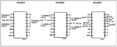 HC4051 Datasheet PDF STMicroelectronics