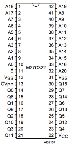 M27C322-80S6 Datasheet PDF STMicroelectronics