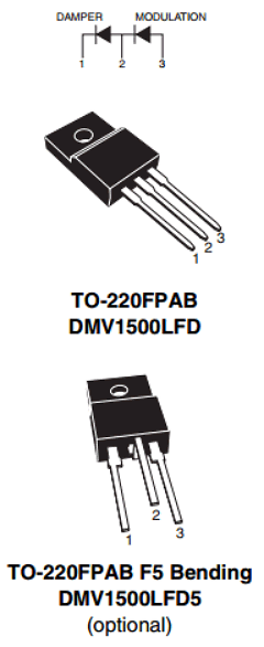 DMV1500LFD5 Datasheet PDF STMicroelectronics