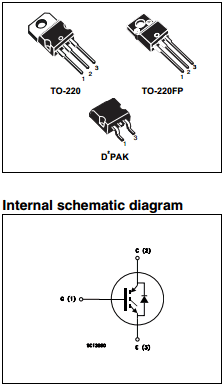 STGP10NC60KD Datasheet PDF STMicroelectronics
