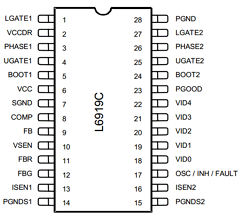 L6919C Datasheet PDF STMicroelectronics