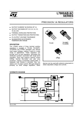 L7806ABV Datasheet PDF STMicroelectronics