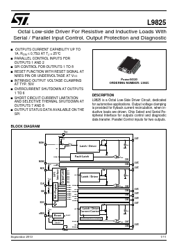 L9825TR Datasheet PDF STMicroelectronics