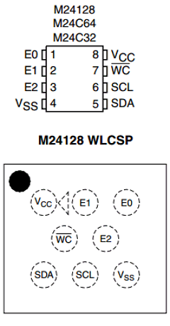 M24C64FCS6 Datasheet PDF STMicroelectronics