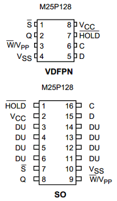 M25P128-VMF6P Datasheet PDF STMicroelectronics