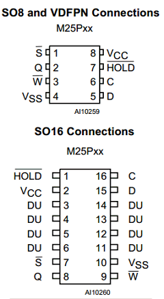 M25P80VMP3 Datasheet PDF STMicroelectronics