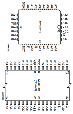M28F201-120XN6TR Datasheet PDF STMicroelectronics