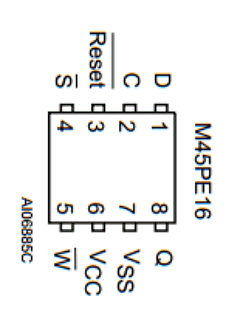 M45PE16-VMP6P Datasheet PDF STMicroelectronics