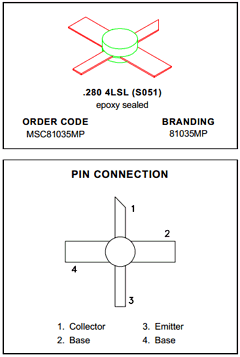 MSC81035MP Datasheet PDF STMicroelectronics