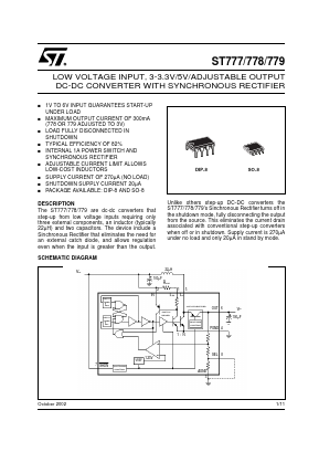 ST777ACD Datasheet PDF STMicroelectronics