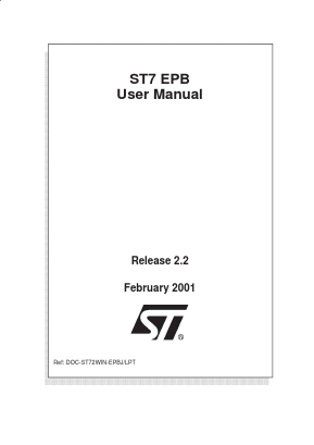 ST7MDT2-EPB2 Datasheet PDF STMicroelectronics